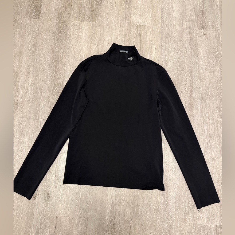 Prada Stretch Cotton Turtleneck